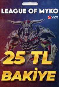  LeagueOfMyko 25 TL Bakiye