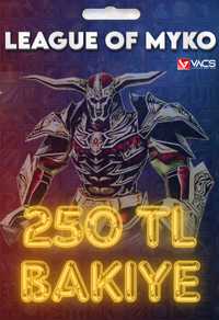 LeagueOfMyko 250 TL Bakiye
